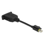 Delock Adaptateur Mini-DisplayPort - DVI-D 1080p/60Hz, fonction snap-in