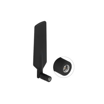 Delock LTE & 5G-Antenne,-1-3dBi, Kippgelenk, SMA-Anschluss, 0.7-4.9Ghz, Outdoor Delock LTE & 5G-Antenne,-1-3dBi, Kippgelenk, SMA-Anschluss, 0.7-4.9Ghz, Outdoor