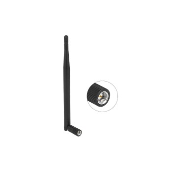 Delock LPWAN Antenne, SMA-Stecker, black , 863 Mhz - 928 Mhz, with Kippgelenk Delock LPWAN Antenne, SMA-Stecker, black , 863 Mhz - 928 Mhz, with Kippgelenk