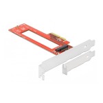 Delock Adaptateur de bus hôte PCIe x4 – M.3 / NF1, NVMe