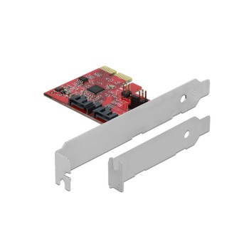 Delock PCI-Express - 2 Port SATA, with RAID, 2x SATA 6Gb/s, 1x PCI Express x1 Delock PCI-Express - 2 Port SATA, with RAID, 2x SATA 6Gb/s, 1x PCI Express x1