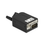 Delock Adaptateur DB9 - Terminalblock Bouchon, avec boîtier