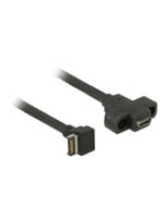 USB Kabel intern 45cm,Pinheaderverlängerung, USB3.1-Stecker 20Pin zu USB-C-Buchse