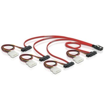SAS cable: SFF-8087 for 4xSFF-8482 0.5m, intern, Mulitilane, Kontroller for 4xSAS HDD SAS cable: SFF-8087 for 4xSFF-8482 0.5m, intern, Mulitilane, Kontroller for 4xSAS HDD