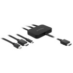 Delock Adaptateur 85830 USB-C, HDMI ou Mini-DP vers HDMI 1,8m