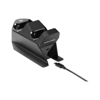 DELTACO Station de recharge Chargeur double PS5 Noir DELTACO Station de recharge Chargeur double PS5 Noir