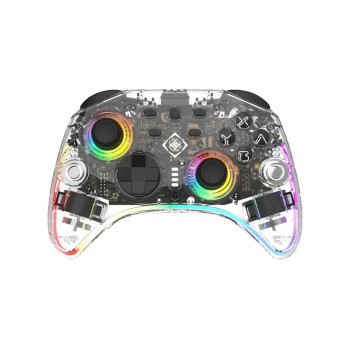 Deltaco Wireless Controller NSW2 - trans., mit C-Button, RGB Deltaco Wireless Controller NSW2 - trans., mit C-Button, RGB