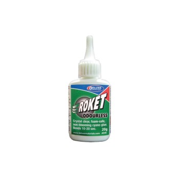 Deluxe Materials Roket Odourless CA 20g, 20g Styropor Deluxe Materials Roket Odourless CA 20g, 20g Styropor