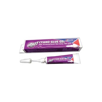 Deluxe Materials Roket Cyano Gel, 20ml Deluxe Materials Roket Cyano Gel, 20ml