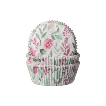 Demmler Moule à muffins Rose 60 Pièce/s