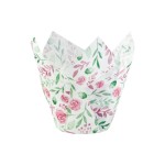 Demmler Moule à muffins Tulip Wraps Rose 24 Pièce/s
