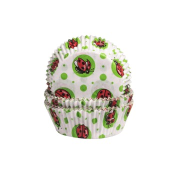 Demmler Moule à muffins Coccinelle 60 pièces