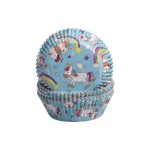 Demmler Papierförmchen Einhorn, 60 Stück, 5x2,5cm