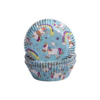 Demmler Moule à muffins Licorne 60 pièces