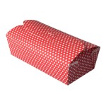 Demmler Baking Box to go Pünktchen, 4 Stück, 16x 8 x 12 cm