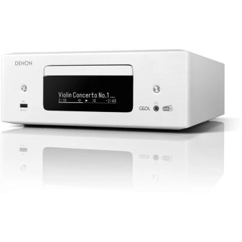 Denon RCD-N12DAB Stereo Receiver, Weiss Denon RCD-N12DAB Stereo Receiver, Weiss