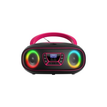 Denver TDB-212, Bluetooth Boombox Pink DAB-Radio with Denver TDB-212, Bluetooth Boombox Pink DAB-Radio with