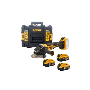 DeWalt accu-WinkelschleiferDCG405P3, 3 x 5.0 Ah