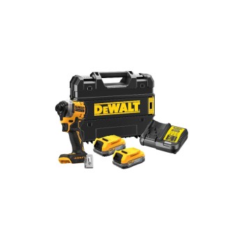 DeWalt Visseuses à percussion sans fil 18 V 1/4, 2x 1.7 Ah batterie, Kit DeWalt Visseuses à percussion sans fil 18 V 1/4, 2x 1.7 Ah batterie, Kit