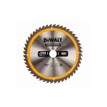 DeWalt Lame de scie circulaire 250 x 30 mm, 48 WZ