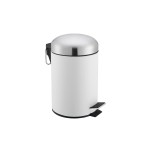Diaqua Kosmetikeimer Romance, white, matt, 3L, D: 16.8 cm, H: 27.5 cm,Innerkübel
