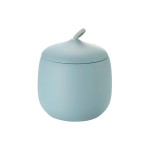 Diaqua Kosmetikdose Smilla, Recyceltes Polyresin, Farbe Aqua