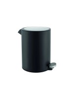 diaqua® Poubelle cosmétique Elegance 3 l, Noir mat