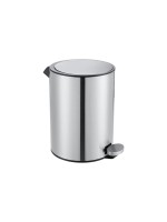 diaqua® Poubelle cosmétique Elegance 3 l, Argent mat