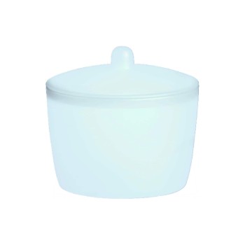 Diaqua Kosmetikdose Trend Frosted, Ø 9.5 X 8.9 cm, white/Transp. Diaqua Kosmetikdose Trend Frosted, Ø 9.5 X 8.9 cm, white/Transp.