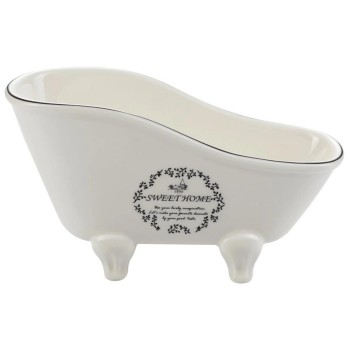Diaqua Dekorbadewanne Sweet Home, 24.5 X 11.5 X 13.5 cm, white Diaqua Dekorbadewanne Sweet Home, 24.5 X 11.5 X 13.5 cm, white