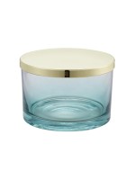 Diaqua Kosmetikdose Farin, Ø 8.8 X 6 cm, Aqua