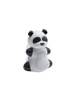 Diaqua Zahnbürstenhalter Panda, 4.1 x 4.0 x 5.4 cm, Kunststoff, Saugnapf