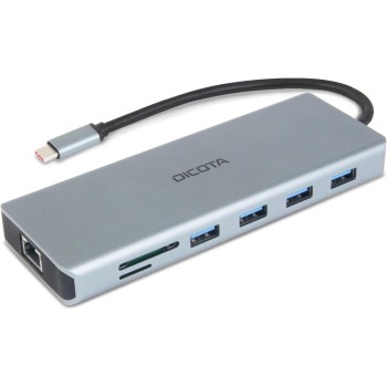 Dicota USB-C 13-in-1 Docking Station 4K, HDMI/DP PD 100W CH