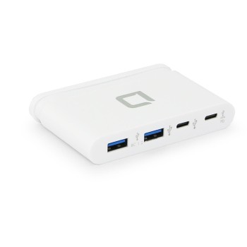 DICOTA USB-C Portable 4Port Hub, white
