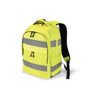 DICOTA Rucksack HI-VIS 25 Liter, P20471-01 yellow, 15.6, 600D rPET
