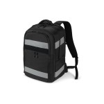 DICOTA Rucksack Reflective 32-38 Liter, P20471-06 schwarz, 15.6-17, 600D rPET