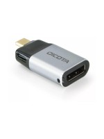 DICOTA Adaptateur USB type C - DisplayPort/USB type C