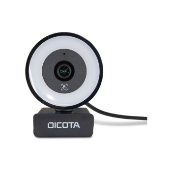 Dicota Webcam mit Ringlicht 5MP, 3-stufige Ringlicht-Beleuchtung Dicota Webcam mit Ringlicht 5MP, 3-stufige Ringlicht-Beleuchtung