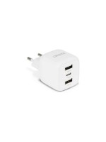 Dicota 3-Port GaN Wall Charger (32W) EU, 32W EU