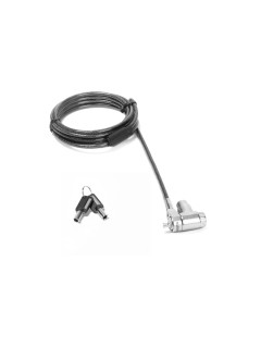 DICOTA Universal Security 3-in-1 Cable Lock, silber, Zink