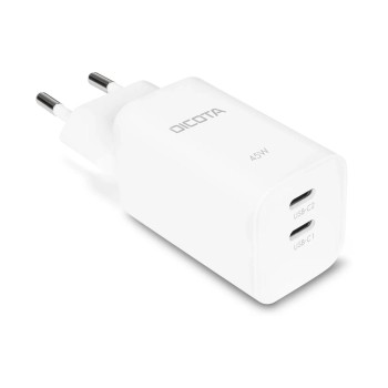 2-port GaN Wall Charger (45W) EU, weiss