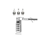 DICOTA Security Comb.Lock Ex. T/N/W Head, D31717, present code