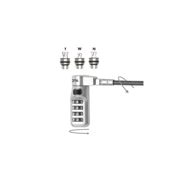 DICOTA Security Comb.Lock Ex. T/N/W Head, D31717, present code