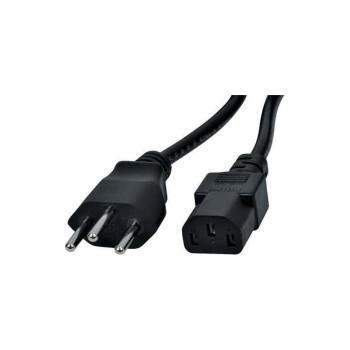 Diggelmann Câble d'alimentation 0.5 m C13 - T12, 0.75 mm², Noir Diggelmann Câble d'alimentation 0.5 m C13 - T12, 0.75 mm², Noir