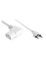 Diggelmann Câble d'alimentation 3 m C13 - T12, incliné latéralement vers la droite