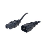 Diggelmann Câble d'alimentation 1 m C15 - C14 Noir