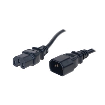 Diggelmann Câble d'alimentation 1 m C15 - C14 Noir Diggelmann Câble d'alimentation 1 m C15 - C14 Noir