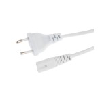 Diggelmann Câble d'alimentation 1 m C7 - T26 Blanc