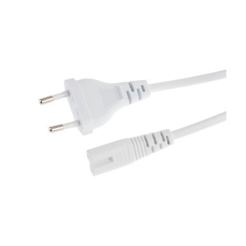 Diggelmann Câble d'alimentation 1 m C7 - T26 Blanc Diggelmann Câble d'alimentation 1 m C7 - T26 Blanc