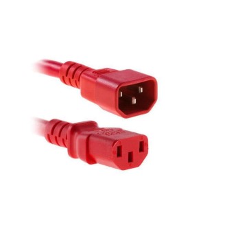 Verlängerungs-Netzcâble 230V: 5 Meter, Kaltgerätestecker, rouge  Verlängerungs-Netzcâble 230V: 5 Meter, Kaltgerätestecker, rouge